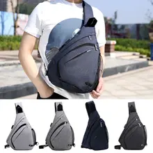 Повседневное Для мужчин USB зарядки кармашек сумки на ремне модные спортивные сумки через плечо многофункциональный мужской слинг груди пакет