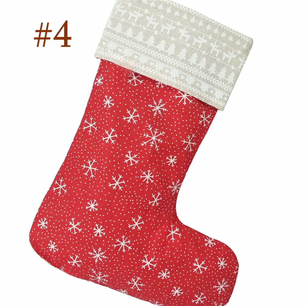 wholesale 100pcslot christmas stocking ginghamdotsnowflakes christmas stocking red and white christmas gift bag decoration in stockings gift holders - Red And White Christmas Stockings wholesale 100pcslot christmas stocking ginghamdotsnowflakes christmas stocking red and white christmas gift bag decoration in stockings gift holders - Red And White Christmas Stockings