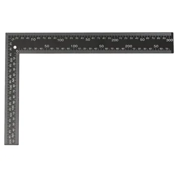 

Newest 20x30cm 90 Degree Angle Metric Try Square Ruler Dual Marking Right Angle Picture Framing Carpenter Ruler Paper Craft Tool