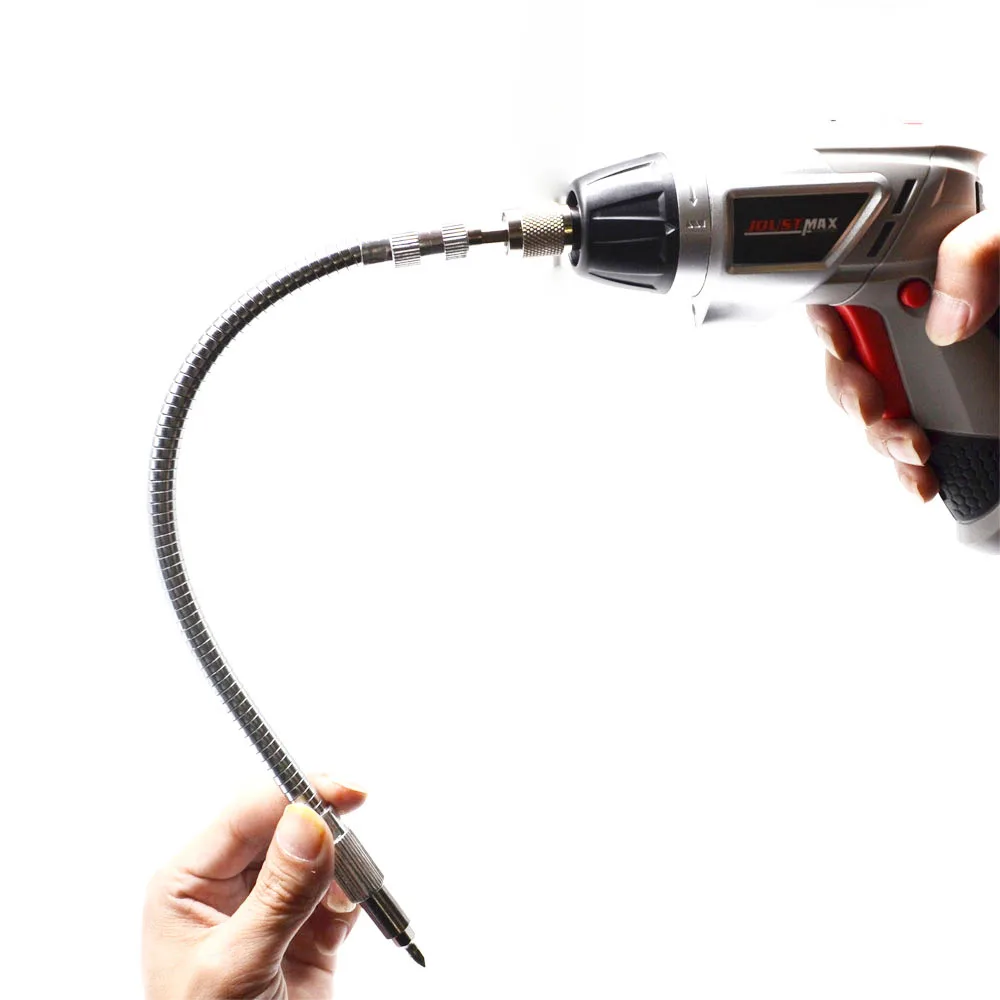 15/20/30/40cm Length 6.3mm Hex Shank Flexible Shaft Extension Drill