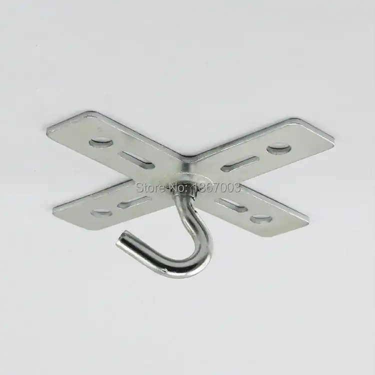 1pcs Ceiling Fixtures Of Wall Hooks For Hanging Cross Plate Crystal Chandelier Lamp Hanging Hook Plate Ceiling Rose