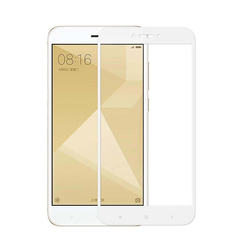 Redmi 4X защитная пленка из закаленного стекла с полным покрытием экрана уровнем