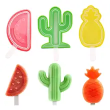 Кактус/арбуз/ананас Плесень лоток Сковорода Кухня замороженный кубик льда Форма для мороженого Производитель самодельный Лед Крем домашняя палочка форма для льда