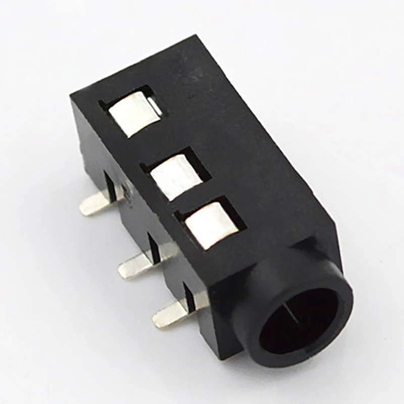 30pcs 3 5mm Headphone Jack Audio Connector Audio Interface Socket PJ 320D Patch Four Feet SMT
