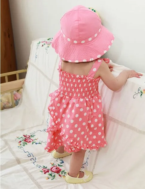 baby frock with cap