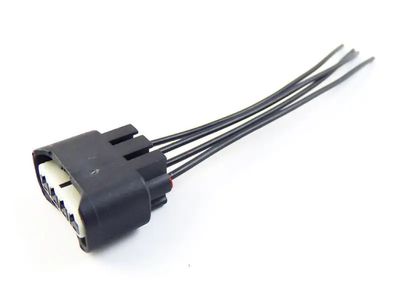 10pcs/lot 4 way Female Connector Plug Harness Ignition Coil For Toyota Yaris Prius Camry