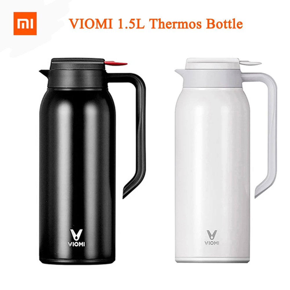 

Original Xiaomi Mijia VIOMI Portable 1.5 L Kettle Stainless Steel Vacuum Flask Thermos Kettle For Xiaomi Smart Home