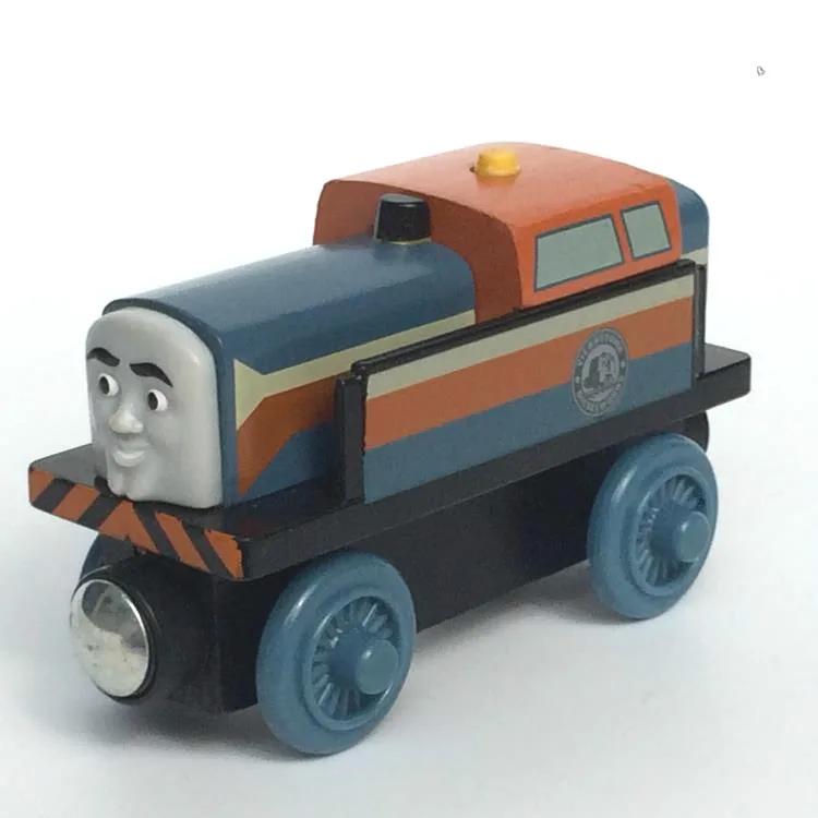 

Den Wooden Trains Magnetic Connector Magnetic Tailsor Trains Compatible with Brio Tracks Railway Locomotives Toy