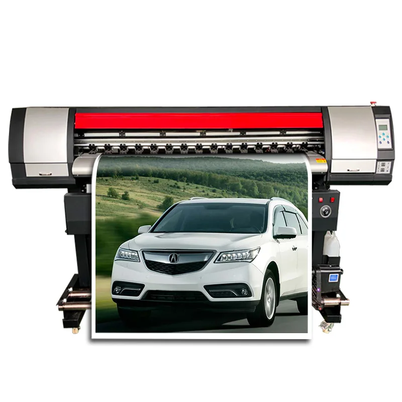 

Eco Solvent Printer Dx5 Inkjet Printer Plotter 1.6M Flex Printing Machine With 1440Dpi Vinyl Billboard Sign Ecosolvent Printer