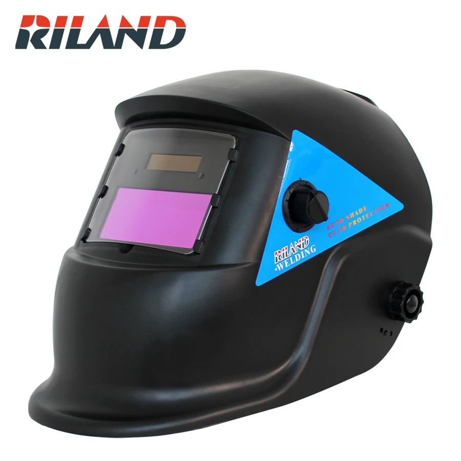 

RILAND X601 Solar Auto Darkening MIG MMA Electric Welding Mask/Helmet/Welding Lens for Welding Machine or Plasma Cu