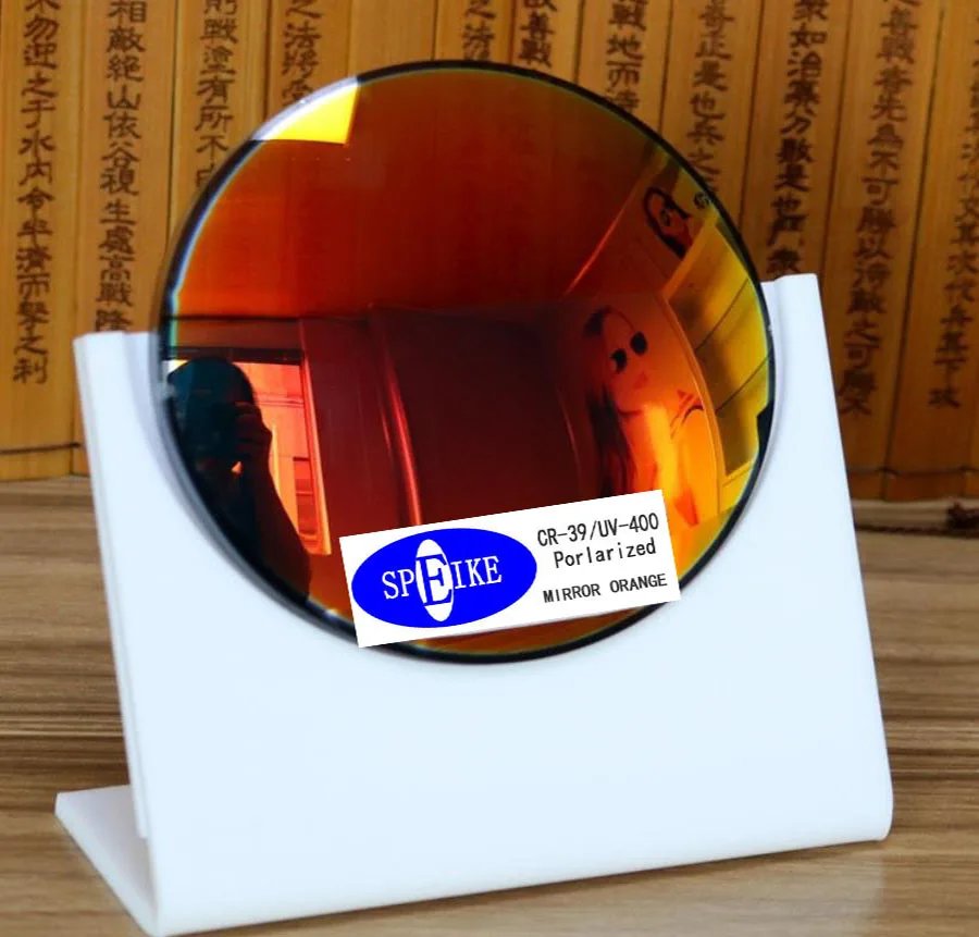 Поляризованные зеркальные линзы UV-400 близорукость солнцезащитные очки линзы по рецепту солнцезащитные очки антибликовые/царапины UV400