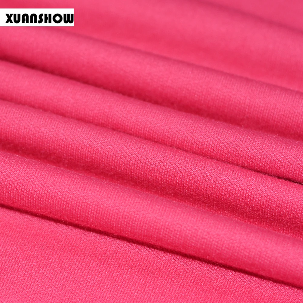 XUANSHOW 2020 Модные женские спортивные куртки женская спортивная одежда лоскутные