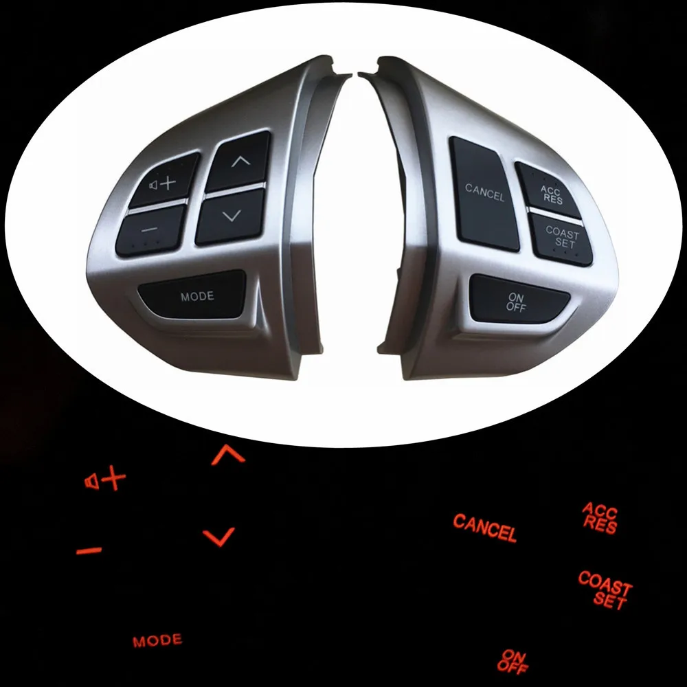 Для Mitsubishi ASX 2007-2012 Outlander круиз-контроль кнопка включения Многофункциональная кнопка рулевого колеса круиз-контроль переключатель