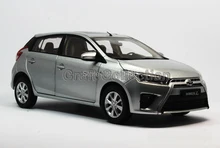 Silver Scale 1 18 New Toyota YARIS L Hatchback 2013 Diecast Model Car 7 Colors Available