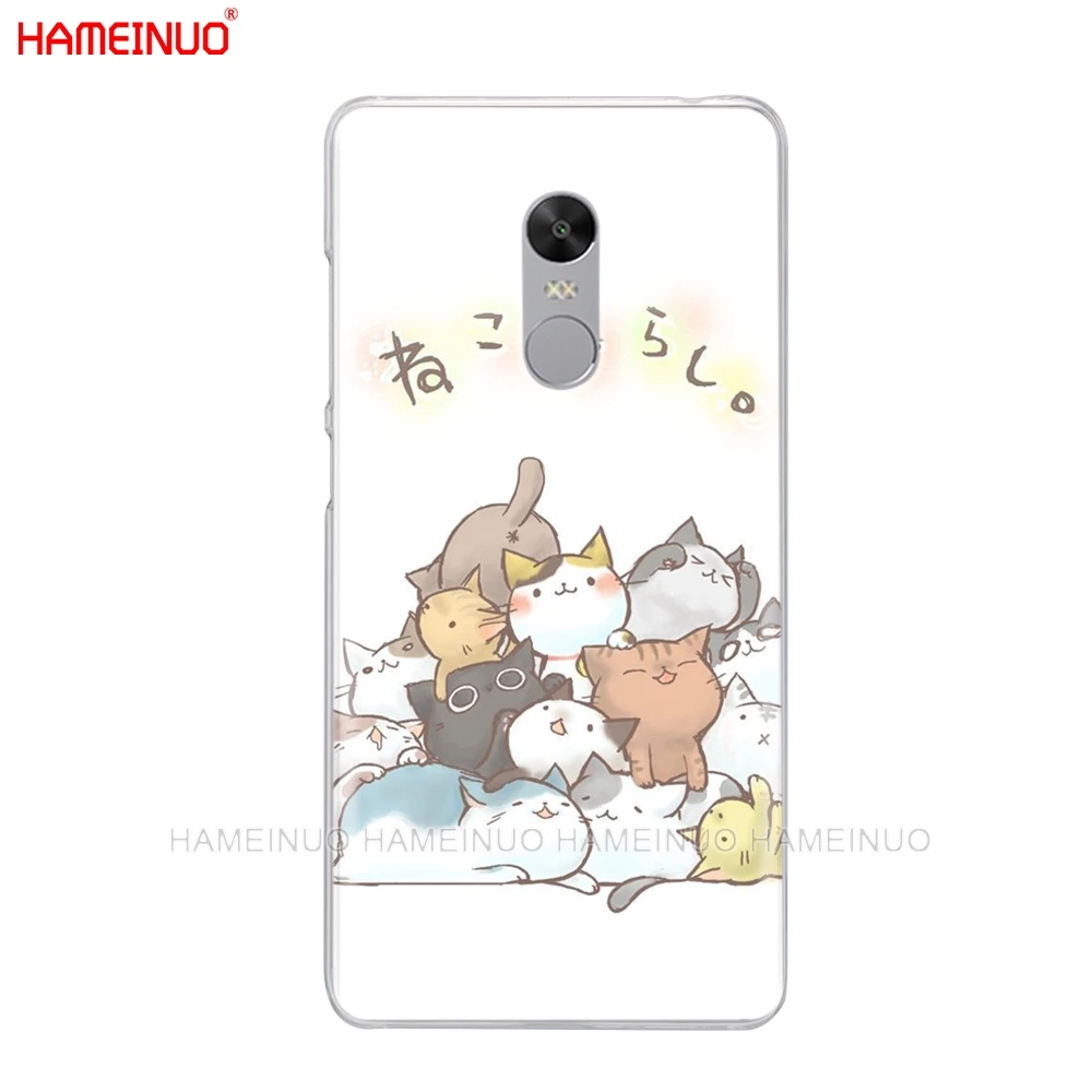 HAMEINUO милый смешной кучи кошек искусство кошка чехол для телефона для Xiaomi redmi 5 4 1 1s 2 3 3s pro PLUS redmi note 4 4X 4A 5A - Цвет: 90241