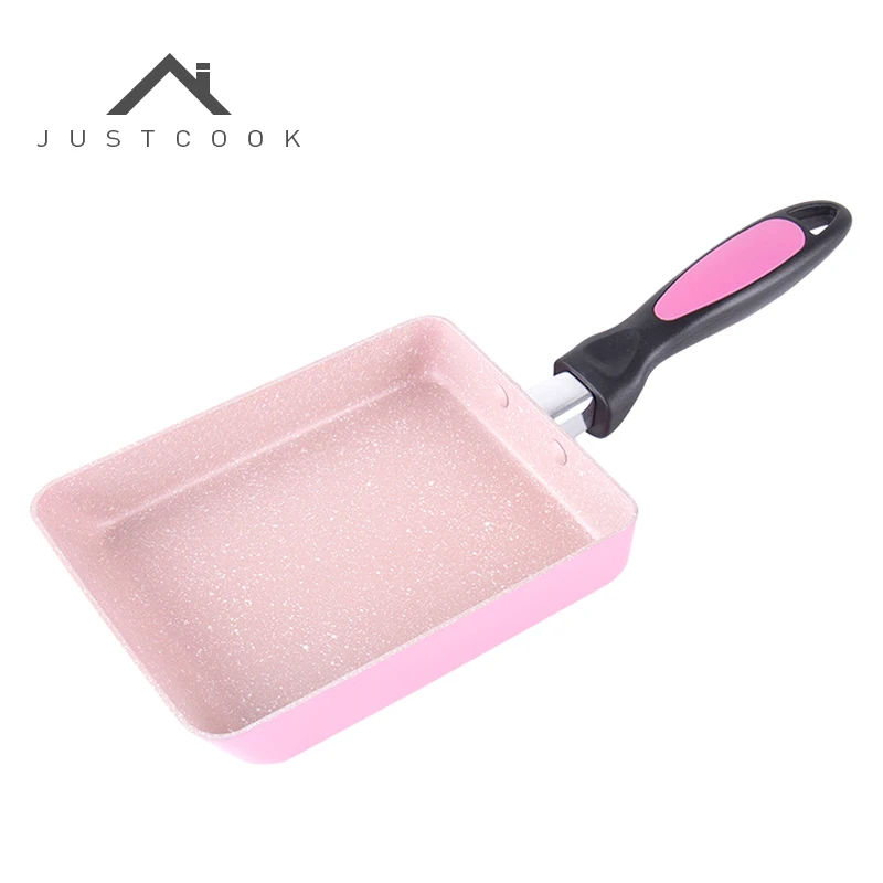 Justcook 13x1 8/15x18 см Tamagoyaki Яйцо Сковорода для рулетов многоцветный антипригарным