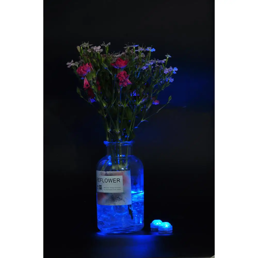 3LED Submersible Light Blue Color with remote