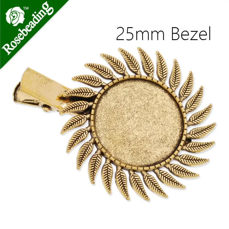 

25mm anqitue gold plated haip clip,hairpin,hair clip blank,zinc alloy,lead and nickle free,sold by 10pcs/lot-C4050