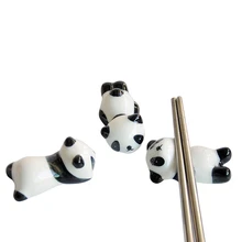 Керамические палочки для еды мультфильм держатель стойки панда палочки для еды коврик палочки для еды уход Мода Кухня Посуда