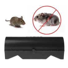 25x9,5x9,5 cm reutilizable plástico trampa para ratas ratones Catcher roedor Control de Plagas cebo caja(China)
