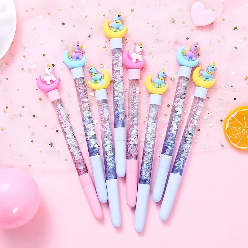1 шт. 0 5 мм гелевая ручка Kawaii Носки с креативным мультяшным кулон для помады