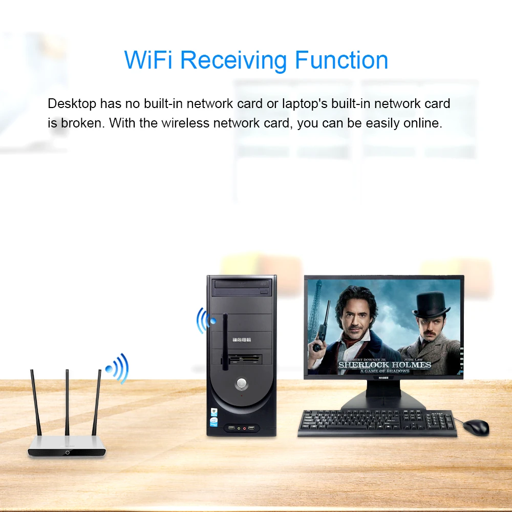 Мини USB Wi Fi адаптер CHIPAL 150 м 802.11n/g/b|lan card|wifi adapter receivermini usb wifi |