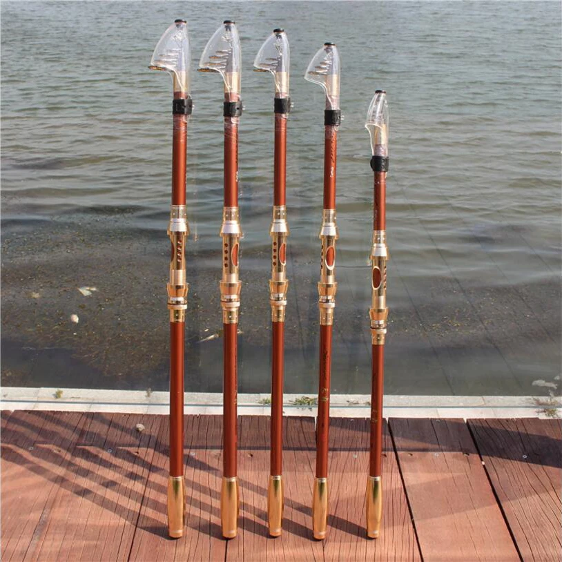 

99% Carbon 2.1M 2.4M 2.7M 3.0M 3.6M Portable Telescopic Fishing Rod Spinning Fish Hand Fishing Tackle Sea Rod