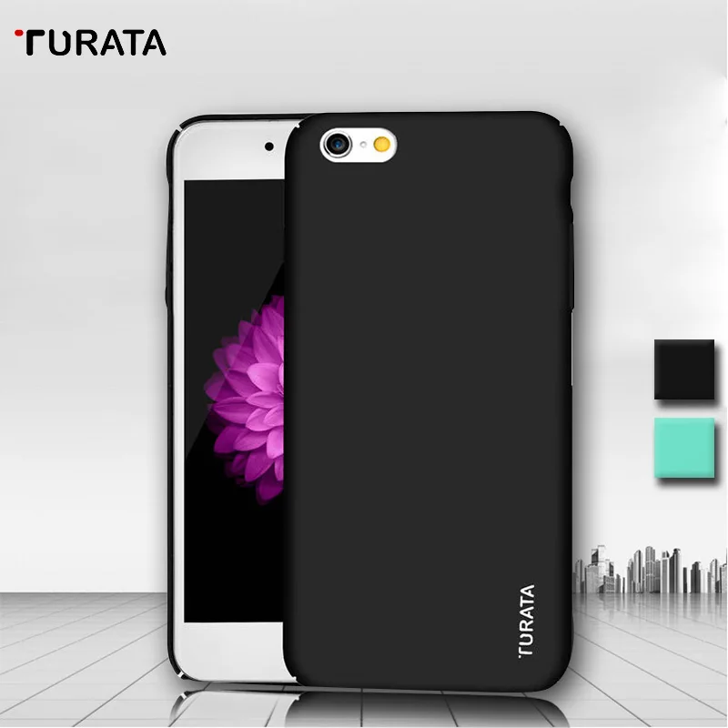 Turata полный край защиты чехол для iPhone 6 S плюс Роскошный ультра тонкий задняя