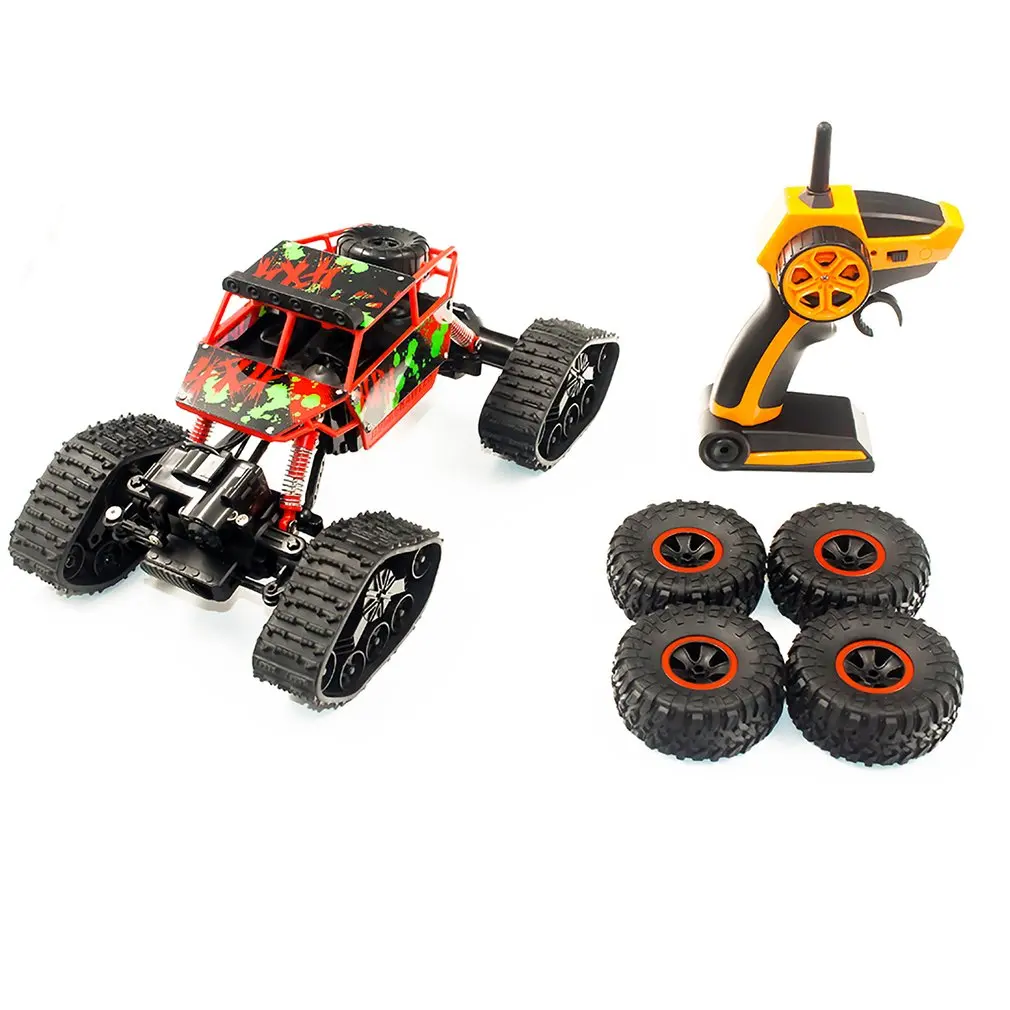 

1 To 18 S-001 Electric Four-wheel Drive Snowmobile Wheel Model Crawlers Off Road Vehicle Toy Remote Control Car