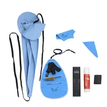 Hot Sale Saxophone Cleaning Care Kit 10-in-1 Cork Grease Thumb Rest Reed Case Mouthpiece Screwdriver Woodwind Instruments Parts