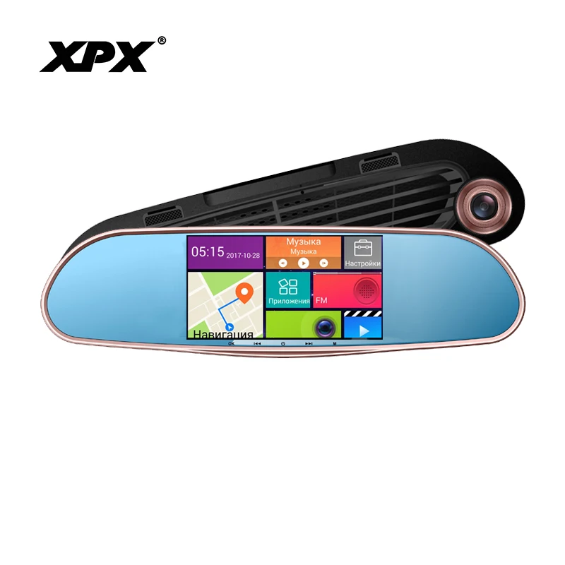 

Dash cam XPX ZX837 Car camera Car DVR Mirror Full HD 1080P Android Wifi GPS Rear view camera Dashcam Reverse camera Camera car