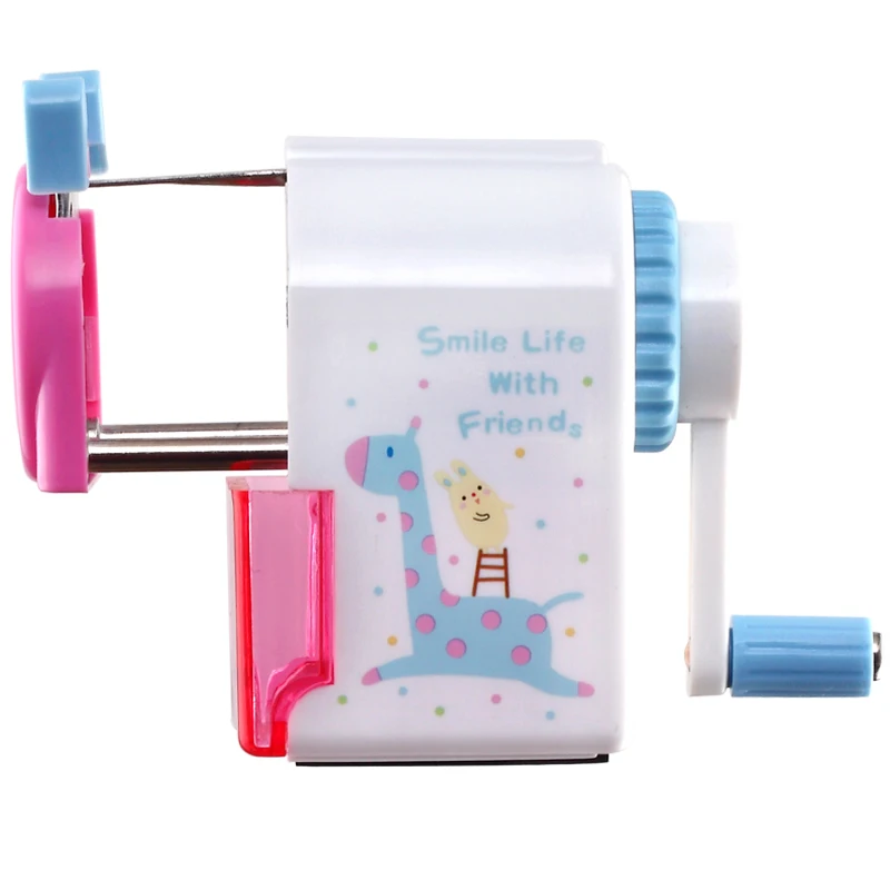 

Super cute hand shake pen machine Student stationery Happy pencil sharpener