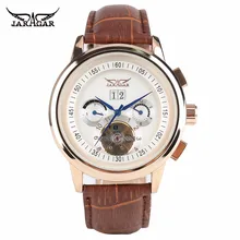 JARAGAR Luxury Brand Men Watches Self-Wind Mechanical Business Wrist Watch Tourbillon Day Display 3ATM Waterproof Clock 2017 New JARAGAR Luxury Brand Men Watches Self-Wind Mechanical Business Wrist Watch Tourbillon Day Display 3ATM Waterproof Clock 2017 New