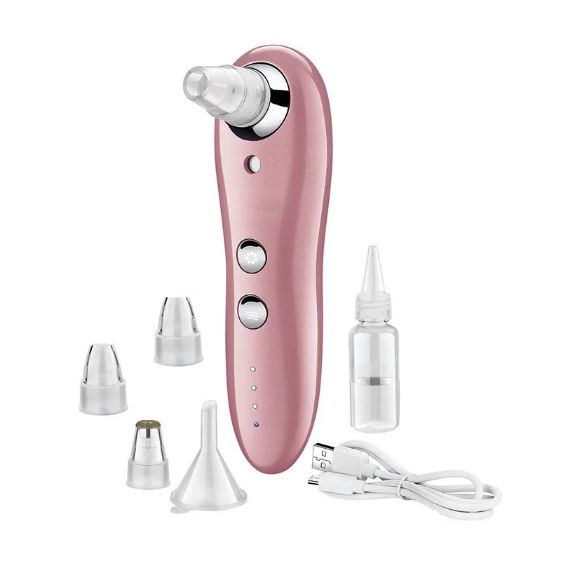 

2 in 1 Electric Remove Blackhead Device / Facial Steamer Mist Sprayer Face Spot Vacuum Pore Cleaner Machine USB Rechargeable