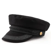 flat hat felt army hat big bone 