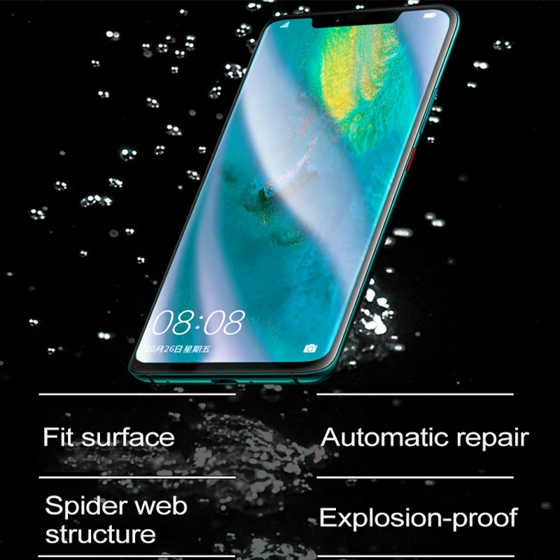 30D Гидрогелевая защитная пленка на huawei mate 20 Lite Pro P20 lite pro Защитная для экрана 10 не