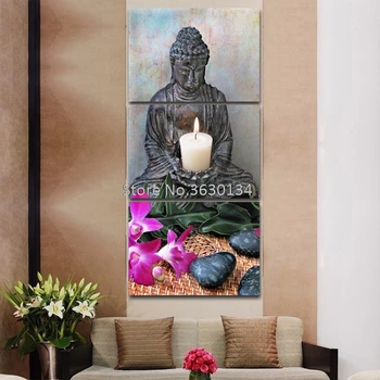 

Needlework Diy Diamond Painting buddha Religion 3Pcs Cross Stitch Embroidery Square Illustration Full Rhinestone Mosaic