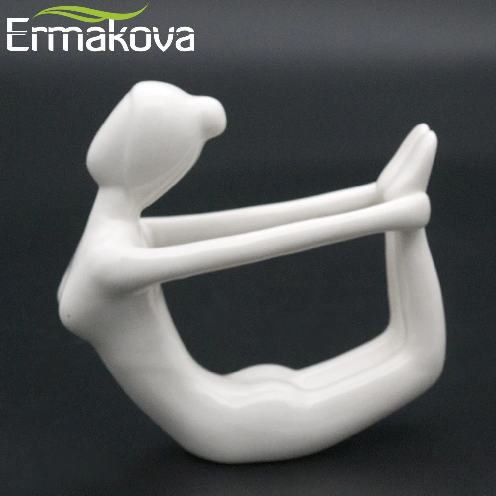 Керамическая статуэтка для йоги ERMAKOVA медитации комната статуя украшение студии