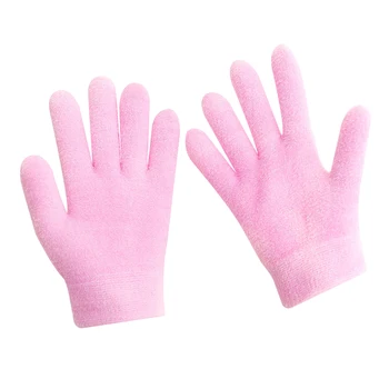 

Moisturizing Gel Gloves Hands Skin Whitening Care Beauty Spa Treatment Hydrating Gloves (Pink)