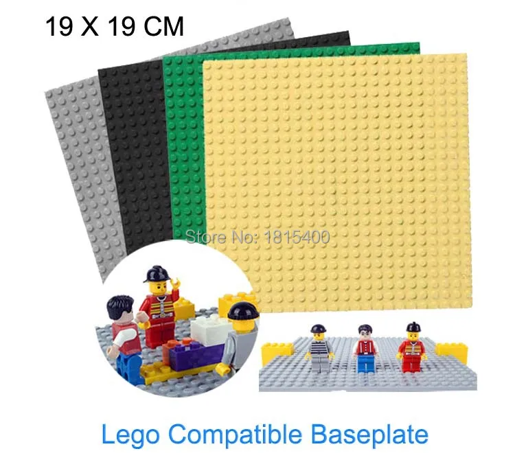 Legoes Compatible DIY Model Buidling Bricks Toys Plastic Blocks Parts 24x24 Dots Baseplate Educational Toys For Kids 4pcs/lot baby-brick : image Legoes Compatible DIY Model Buidling Bricks Toys Plastic Blocks Parts 24x24 Dots Baseplate Educational Toys For Kids 4pcs/lot baby-brick