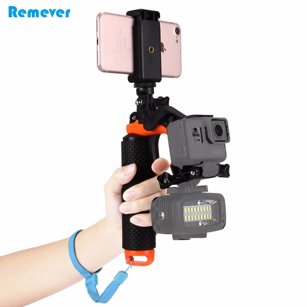 

Action Camera Accessories waterproof buoyancy bar With Phone Clip and Fill Light for GoPro HERO5 HERO4/HERO 4 /3+/3 phones