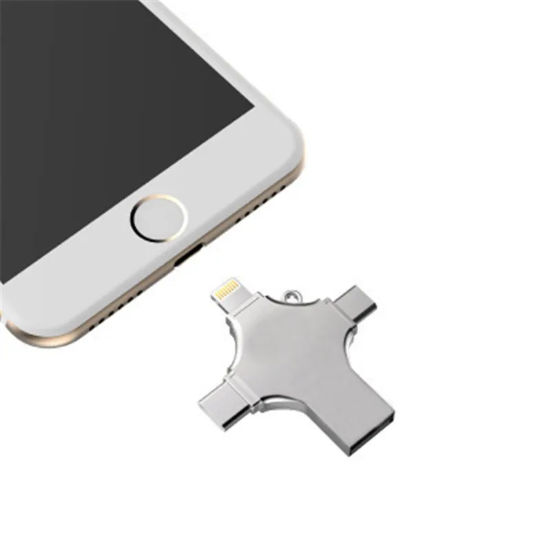 Оригинал! USB флеш накопитель 4 в 1 ГБ 8 16 32 64 ГБ|USB флэш-накопители| |