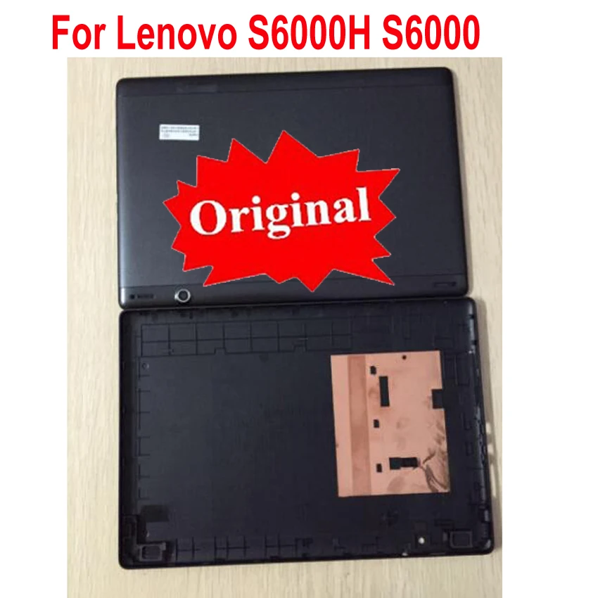 Goede Originele Beste Kwaliteit Back Battery Cover Behuizing Deur Voor Lenovo S6000H S6000 3G Dual Card of Wifi Signaal Kaart versie Achter Case