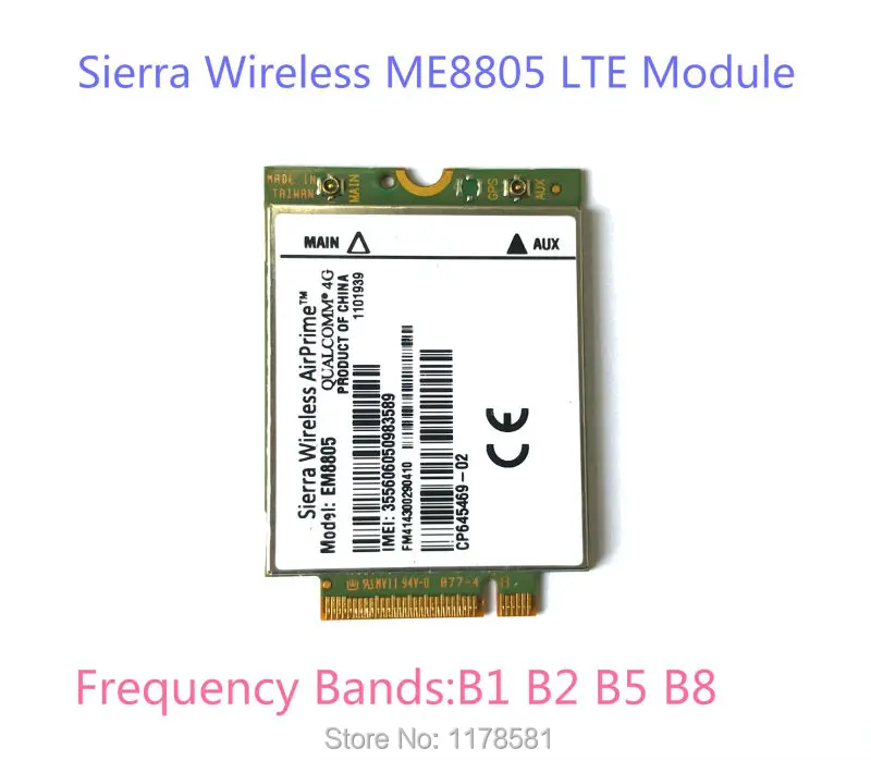 

Sierra Wireless AirPrime EM8805 WWAN 4G Card LTE Module WWAN - HSPA+ NGFF