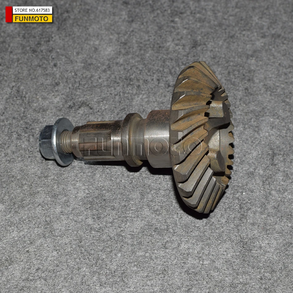 Bevel gear shaft of JIANSHE 400CC ATV JS400 ATV YH400cc buggy 400cc gokart parts number is