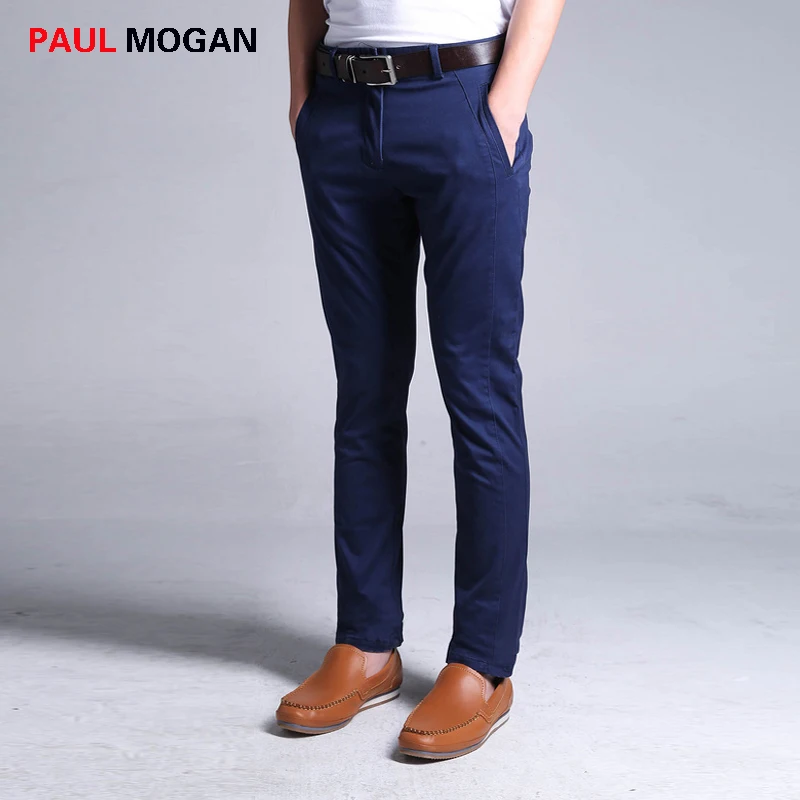 Paul Mogan 2017 men pants Navy Blue 