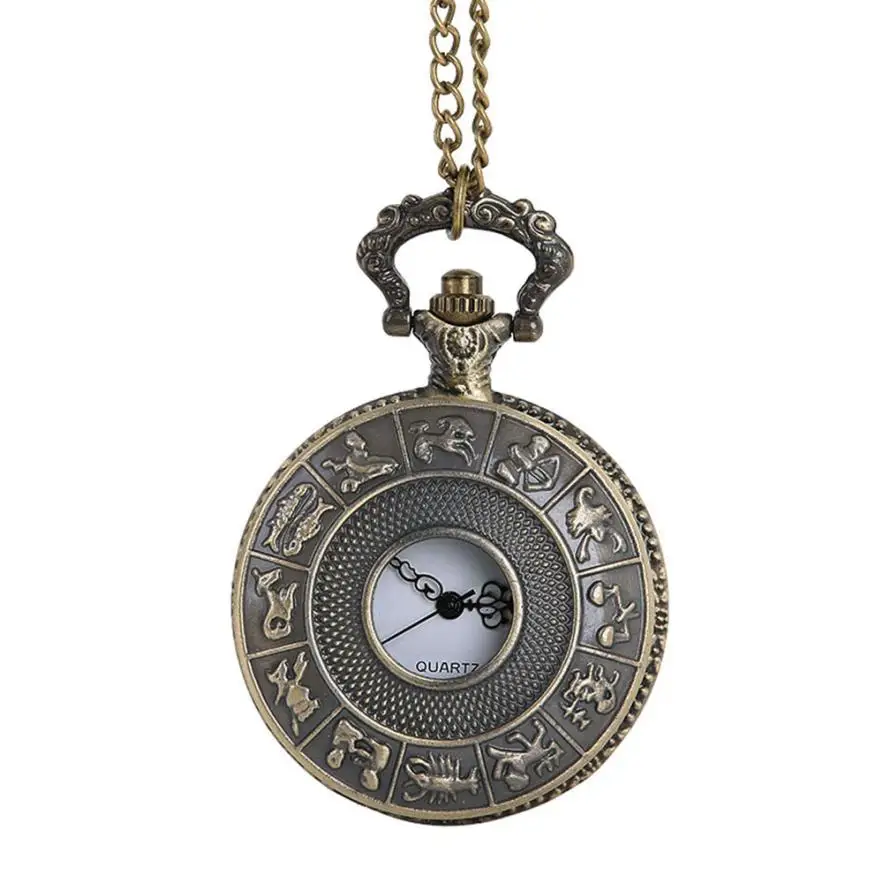 Aimecor модные Винтаж цепи Ретро наибольшее карманные часы Цепочки и ожерелья для Дедушки папа подарки JA04 Прямая доставка