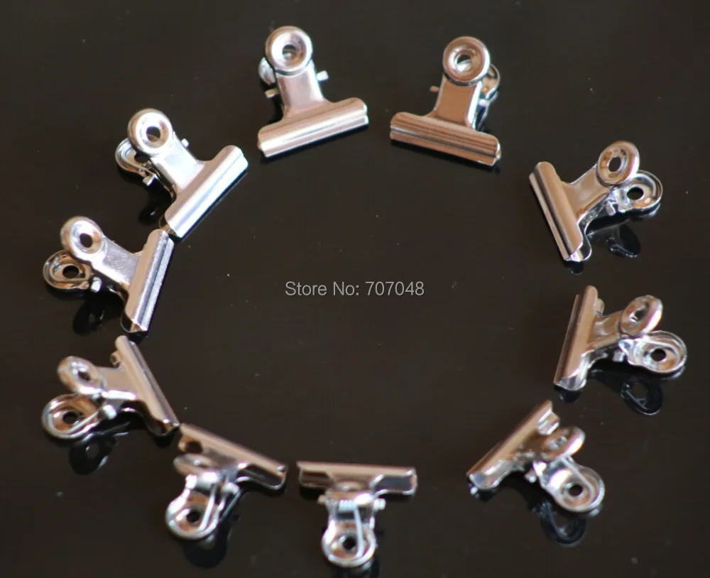 120 pieces / lot , High qulity metal round clipsin Clips from Hair