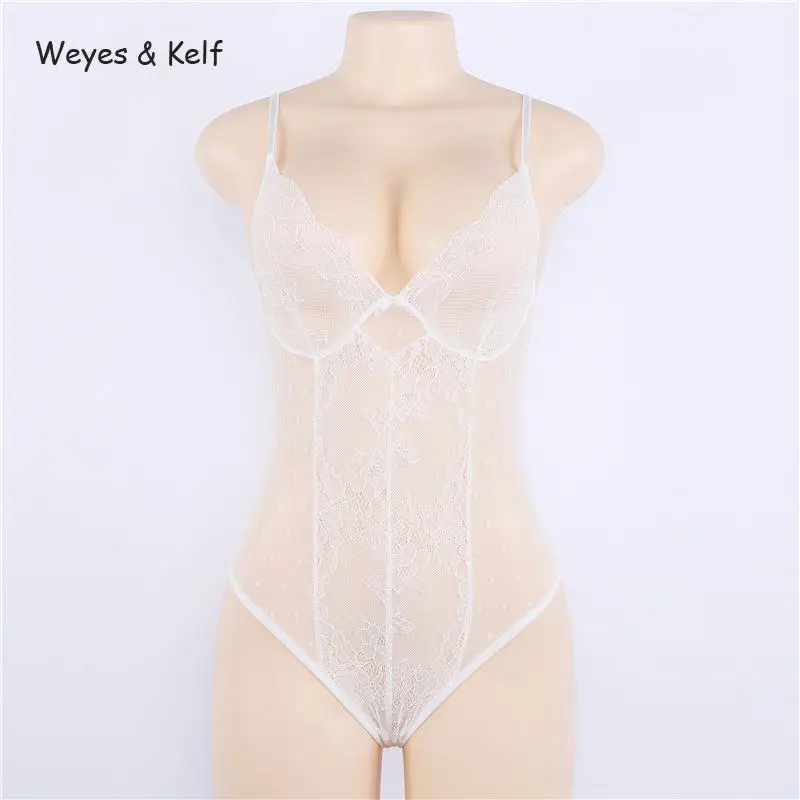 Weyes & Kelf Vintage Solid Hollow Out Lace Women Sexy Bodysuit 2018 Summer Backless Dot black Bodysuit Women Body Femme Weyes & Kelf Vintage Solid Hollow Out Lace Women Sexy Bodysuit 2018 Summer Backless Dot black Bodysuit Women Body Femme