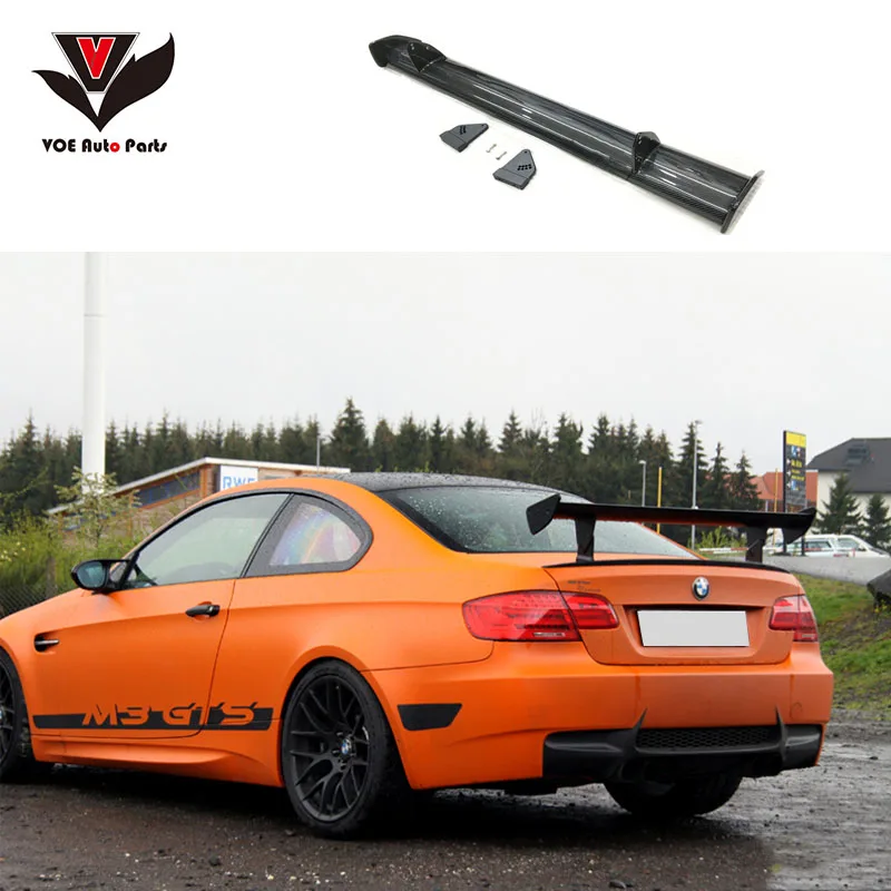 VOE стильный спойлер для багажника из углеродного волокна GTS BMW 1M M3 E90 E92 E93 E82 E87 E46 E60